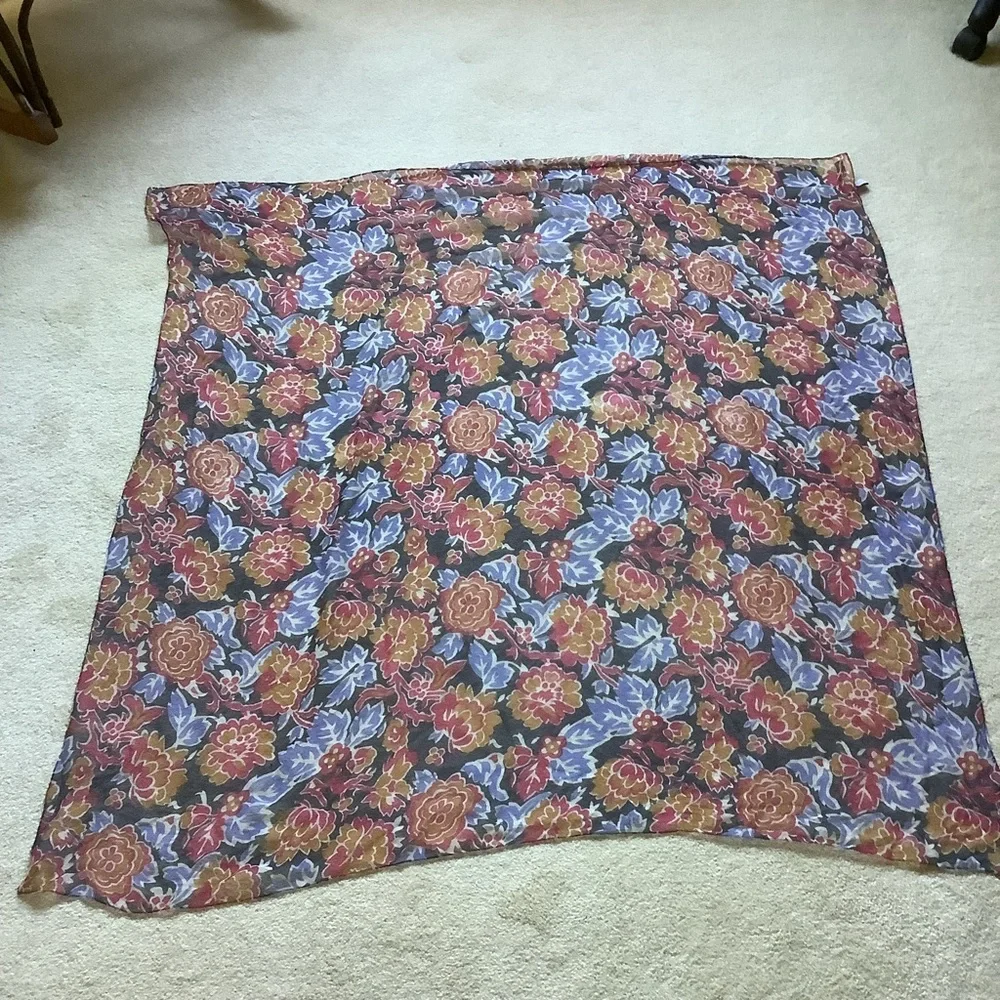 Lucky Brand Floral Scarf - Multicolor